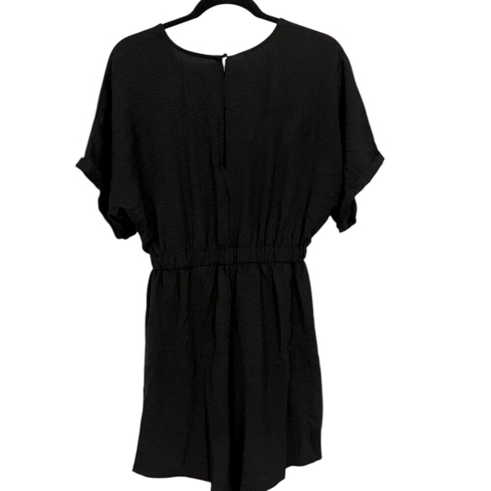 Chic Black Romper with Sleek Design Size: Small/Medium - Picture 5 of 5